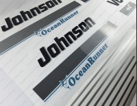 Johnson 150HP V6 Ocean Runner 1993-1998 Outboard Decal Kit